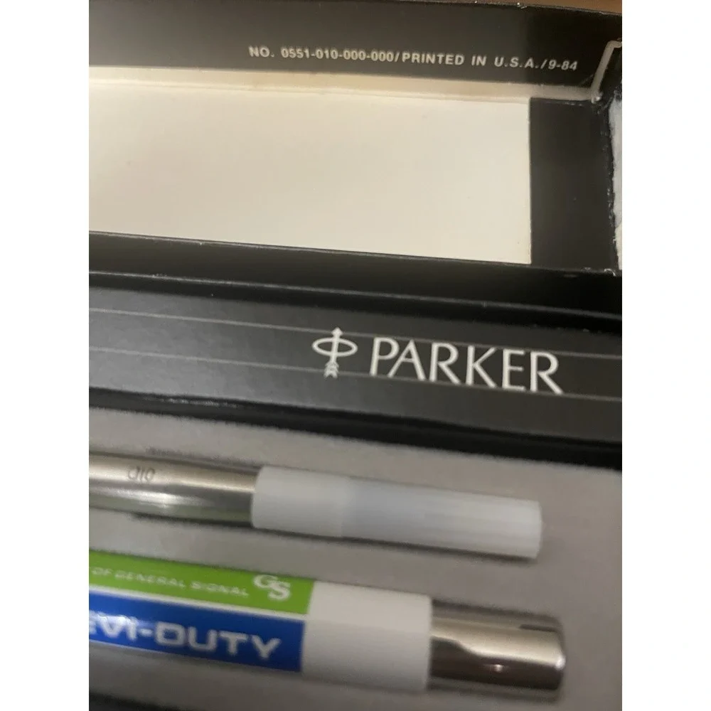 PARKER VECTOR Advertising Pen & Refill-w/ Box...General Signal Hevi-Duty